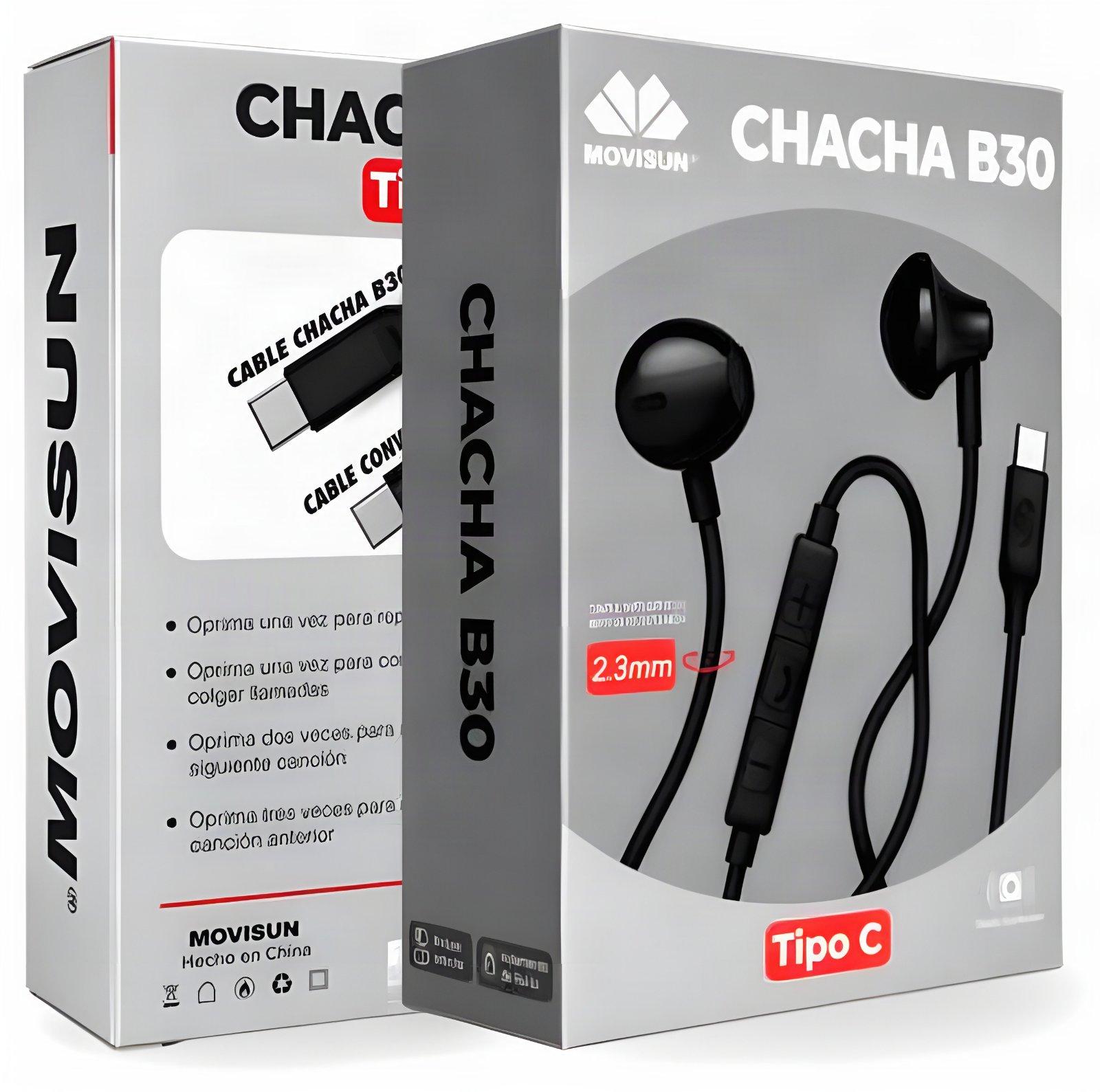 Audífonos Movisun ChaCha B30 USB-C